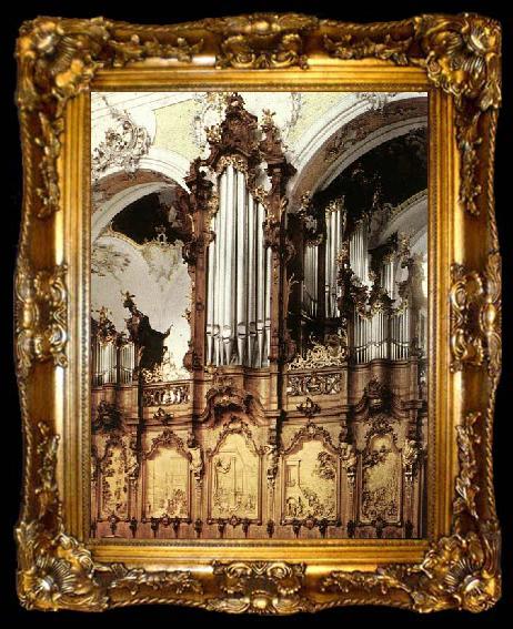 framed  Johan Christian Dahl Organ, ta009-2